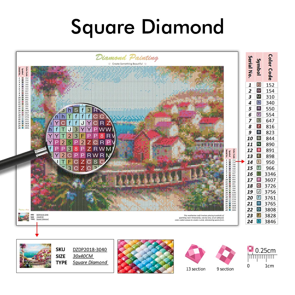 Custom Photo Diamond Painting – 5D DIY Crystal Art Kit