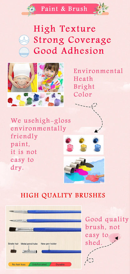 Dragon Animal DIY Kit -  Painting by Numbers