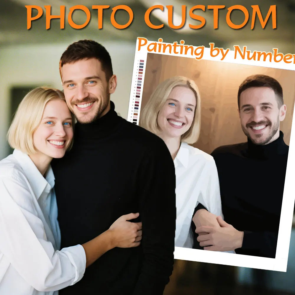 Custom Photo Paint by Numbers – DIY Canvas Art