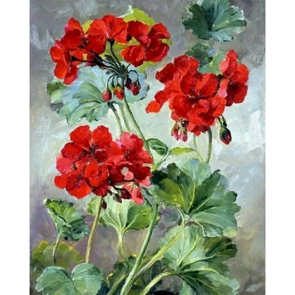 Flowers, Lemons & Landscape – DIY Framed Paint by Numbers Kit (Customizable by Paint)