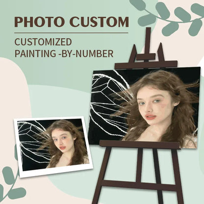 Custom Wedding Paint by Numbers – Personalized DIY Canvas