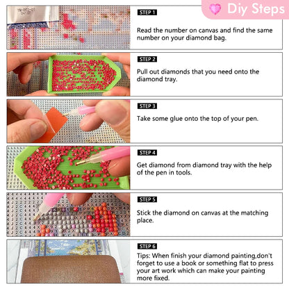 Custom Photo Diamond Painting – 5D DIY Crystal Art Kit