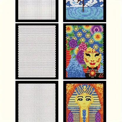 Color by Number Book with 48 markers