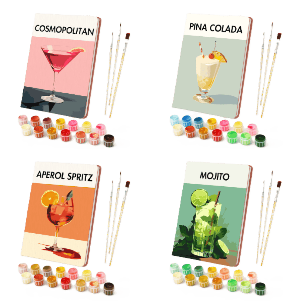 Notebook – 4 Types | Paint by Number