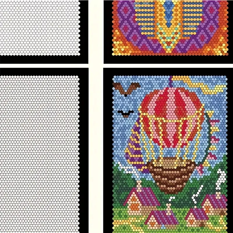 Color by Number Book with 48 markers