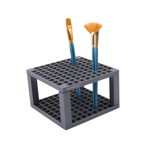 Square Brush Holder | Paint by Numbers