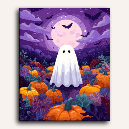 Midnight ghost | Paint by Number